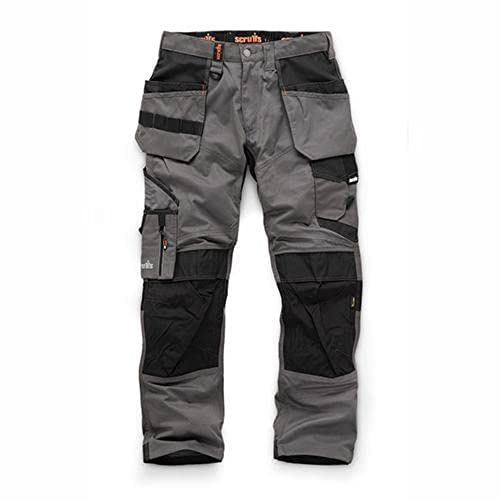 Scruffs Schwarz - Funda para Hombre, Gris, 28W