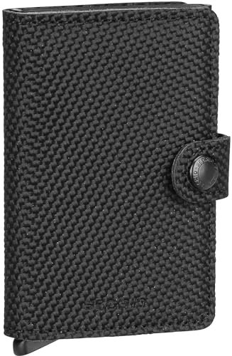 Secrid Miniwallet Noir Taille Unique Unisexe Adultes, Noir, Talla única, Moderne
