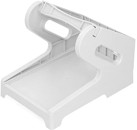 Porte-étiquette Thermique en Plastique 2 en 1, Support pour Rouleaux et Étiquettes en Paravent, Accessoire de Bureau
