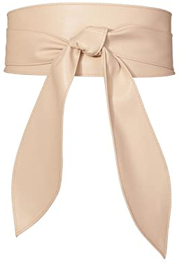 LumiSyne Cinturón Obi De Mujer Retro Ancho De Cincha Cuero PU Suave Moda Envolvente Con Corbata De Nudo Corsé Para Vestido Fiesta Diaria