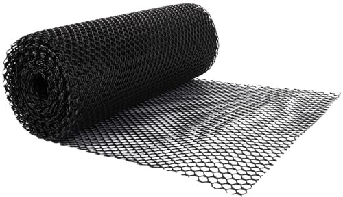 LDXDRU 40cm x 10M Chicken Wire Mesh Roll, Plastic Wire Mesh Fencing, Garden Balcony Fence Mesh Poultry Breeding Netting for DIY Craft Poultry Pet Home Decoration