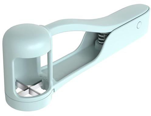 Druvskärare fruktskärare för tomat körsbär jordgubbe oliv multidruvor kvart skärverktyg för baby rostfritt stål kökstillbehör med ergonomiska halkfria handtag