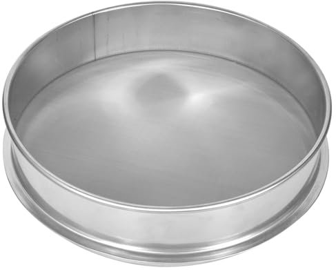 Setaccio per Farina 20cm, 150 Mesh Farina Setaccio Rotondo in Acciaio Inossidabile, Fine Setaccio per Farina Professionale, Setaccio da Cucina a Maglia Fine per Scolare Riso Cereali Frutta Verdura