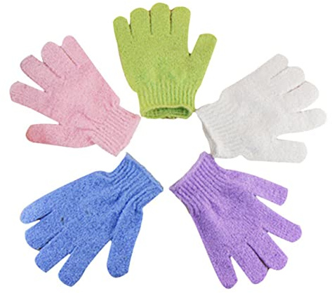 VALICLUD 2pièces Exfoliants De Bain Nylon Pour Douche Lot De Convient Aux Hommes Femmes Et Garçon Fille Facile à Nettoyer Suspendre
