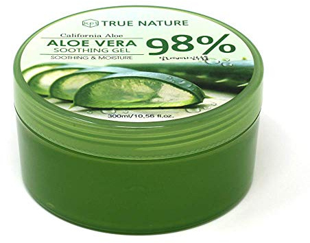 True Nature Soothing & Moisture 98% Aloe Vera Gel face moisturizer body aloe vera gel
