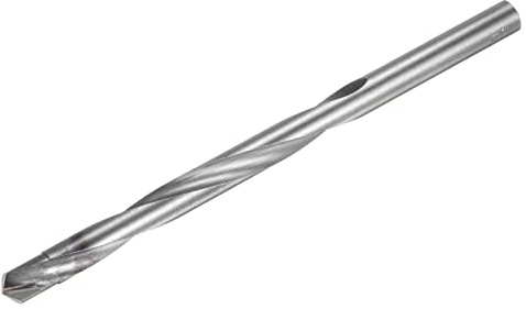 sourcing map Metallbohrer 12mm, Hartmetallbohrer Länge 200mm, Bohrschaft aus HSS, Extra langer Bohrer für Edelstahl, Kupfer, Holz