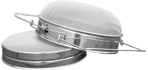 Setaccio Per - Estrattore Di , Filtro Per Strumenti Di Apicoltura | Colino A Doppio Setaccio In Acciaio Inox A Maglia Sottile Strumenti Di apicoltura Con Dispositivo Di Fabbricazione Del