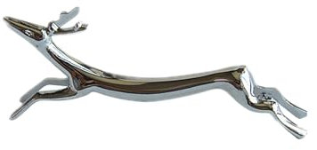 Besteckhalter Dackel & Hirsch Design | Edelstahl Messerhalter für Gabel, Löffel, Essstäbchen | Hygienisch & Dekorativ,Messerbänkchen Edelstahl Gabel Stand Löffel Geschirr Rack Halter Utensil (Hirsch)