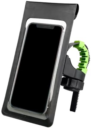 Soporte para Smartphone para Bicicleta, Resistente al Agua, Soporte para teléfono móvil, Pantalla táctil, Giratorio 360 Grados, para Ciclismo al Aire Libre
