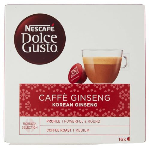 NESCAFÉ DOLCE GUSTO Caffè Ginseng, 16 Capsule Compatibili Nescafé Dolce Gusto