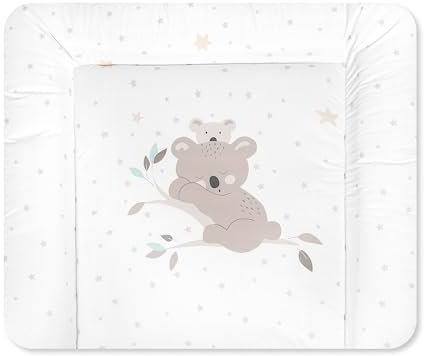 Julius Zöllner Wickelauflage Softy 85x75 cm - Wickelunterlage - wasserdicht und abwischbar - Made in Germany – Oeko-Tex Standard 100 – Koalas