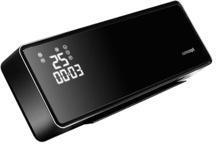 Concept Keramiskt väggmonterat element 2 000 W Czarny QH4001.