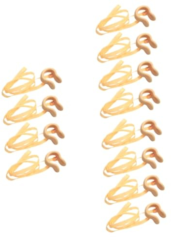 PAMINGONO 12 STK Nasenclip Mit Kordel Premium-schwimmclips Nasenclip-schmuck Stabile Schwimmklammern Nasenstöpsel Zum Schwimmen Für Kinder Austauschbare Nasenstöpsel Schwimmzubehör Emulsion