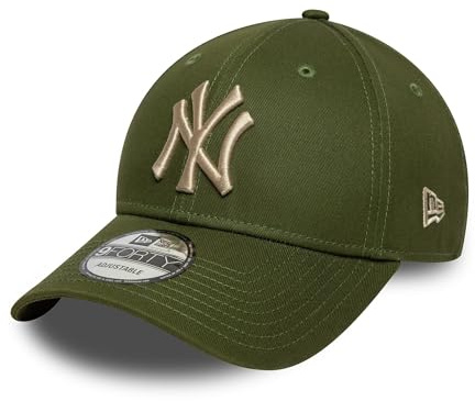 New Era New York Yankees MLB League Essential 9Forty Cap Olivgrün - One-Size
