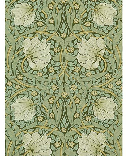 William Morris Pimpernel Arts Craft Pattern Design Large Wall Art Poster Print Thick Paper 18X24 Inch