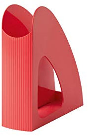 HAN Stehsammler Re-LOOP – 6 STÜCK, say yes to 100% recycled, modernes, junges Design für DIN A4/C4 Unterlagen, rot, 16218-917