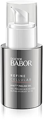 DOCTOR BABOR AHA 10+10 Peeling-Gel für regenerationsbedürftige Haut, Fruchtsäurepeeling für das Gesicht, Vegane Formel, Verfeinerte Poren, 1 x 50 ml