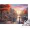 Hölzern Puzzle 2023, Adventskalender Puzzle 1000 Hölzern Teile Weihnachtskalender 2023 Männer Frauen Geschenke Jigsaw Puzzle Adventskalender Geschenke - Fahrräder in Amsterdam