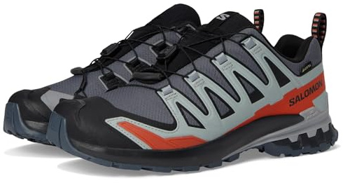 Salomon Mens XA Pro 3D V9 Gore-TEX® Turbulence/Black/Burnt Ochre 9 Medium