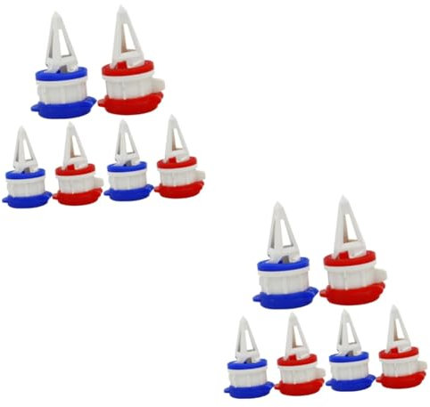 PRETYZOOM Lot De 2 Séparateurs De Briques Avec Couvercle Pour Conserver La Fraîcheur Des Boissons Bec Verseur Portable Pour Bouteille De Boisson Boîte De Changement De Bouchon 6 Pièces X 2