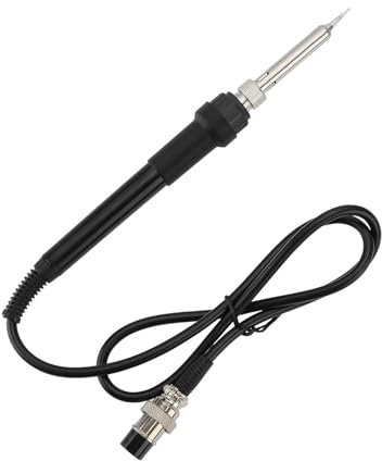 The Lord of the Tools 5 Hole Electric Soldering Iron Handle DC 24V 60W with1322 Heating Elements Solder Station Replacement Handles Compatible with 936 937 898D