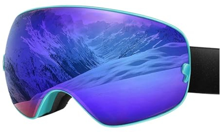 UV400 anti-imma skidglasögon, snowboardglasögon för snöskoter med nattsynslinser, Sa7-nv-o a, Taglia unica