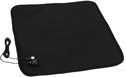 Whoasyst Cojín calefactable versátil para asiento de coche, hogar, sofá, al aire libre, para problemas de frío de invierno, almohadilla de asiento de invierno