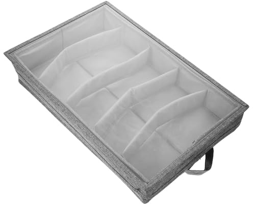 GALPADA Valigetta Portaposate Divisori e Coperchio, Custodia Pieghevole e Rimovibile per Utensili da Cucina, Organizer Multi-Scomparti per Coltelli, Forchette e Cucchiai da Viaggio