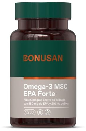 OMEGA 3 MSC EPA FORTE – complément alimentaire pour une utilisation quotidienne, boîte de 30 gélules, favorise le bien-être lorsqu’il est utilisé de façon continue et facilite la prise en charge de vo