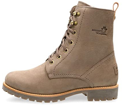 Panama Jack Damen Fara Igloo Trav Combat Boot, Gris, 38 EU