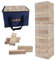 GOTHINK Juego grande de torre giratoria, juegos de patio de bloques de madera jumbo de más de 4 pies, 5.9 x 2 x 1.2 x 54 piezas de madera (comienza a 2 pies) con funda de transporte para apilamiento