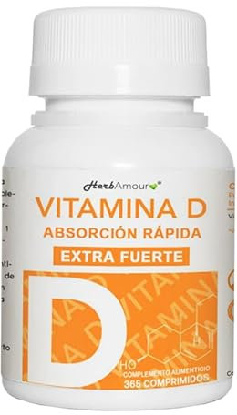 Vitamina D 2.000 U.I. ad Alto Assorbimento, 365 Micro-Compresse, Scorta per 12 Mesi, Supporta Ossa, Denti, Muscoli, Articolazioni e Sistema Immunitario, Senza Glutine, Lattosio, Zuccheri e Soia