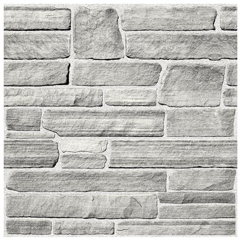 COMSTICKC Paneles de Pared 3D Autoadhesivo de Piedra, 10 Piezas 30 x 30 cm, 3D Piedra Papel Pintado, PVC Decorativo Panel de Pared de Ladrillo Adhesivos para Salón Oficina Cocina, Impermeables
