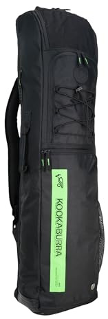 Kookaburra Axis - Bolsa de Hockey Negra, compacta, eficiente y construida para el Rendimiento Diario