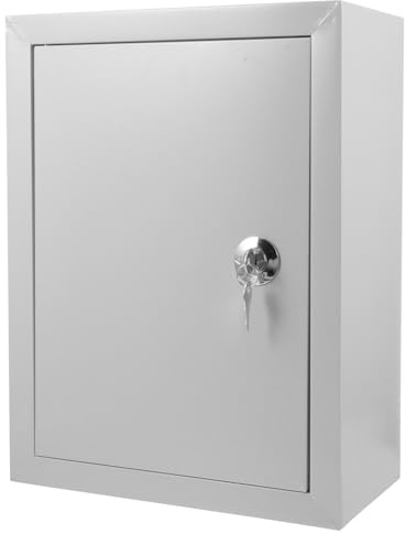 DOITOOL Armario Electrico Exterior de Aluminio, Caja de Conexión Eléctrica Resistente Intemperie, Montaje en Pared para Uso Comercial y Residencial