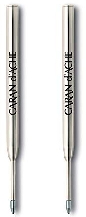 CARAN d'ACHE - Kugelschreiber Ersatzmine GOLIATH MINE - Medium Blau 2er Packung