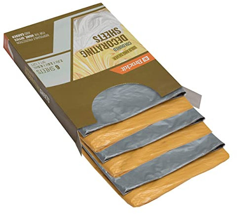 Brackit Premium Lightweight Disposable Dust Sheets - 6-Pack 3.6m x 2.7m (12x9ft) - Polythene Dustproof Waterproof Sheets for Furniture Wrapping and Moving.