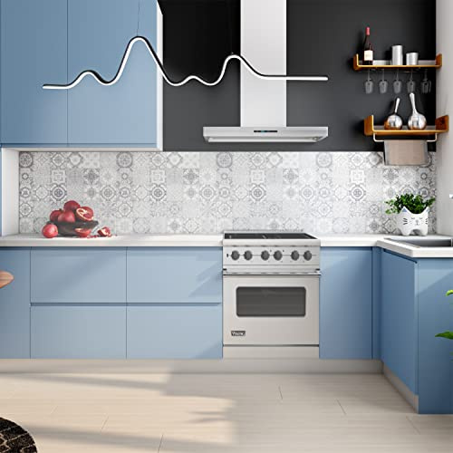 MAKA Lampadario a Sospensione LED Moderno Cucina Design a Forma di Onde Soffitto a Sospeso 25W Luce Bianca Decorativa Lampada Interno Cucina Camera da Letto (Nero, Luce Fredda 6500K)