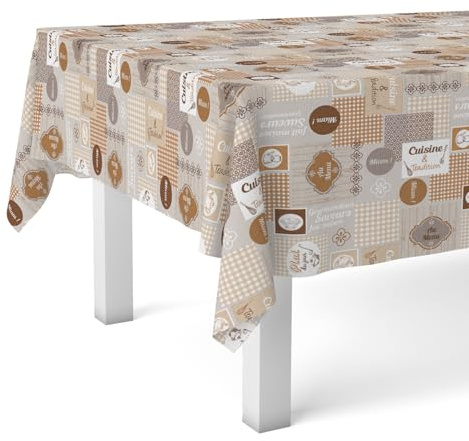 Martina Home Mantel Hule Cuisine Marrón 100X140 CM