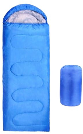Saco De Dormir para Camping - Sacos Impermeables para Camping Y Excursionismo,Impermeable para Viajes Caza Exterior Clima Frio Hombre Mujer Niño