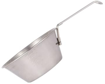 Healeved Bol de Camping en Acier Inoxydable 304 Grosse Capacité 550Ml avec Poignée Pliable Bol Pliant Résistant à la Corrosion pour Pique-Niques Barbecue et Activités de Plein Air