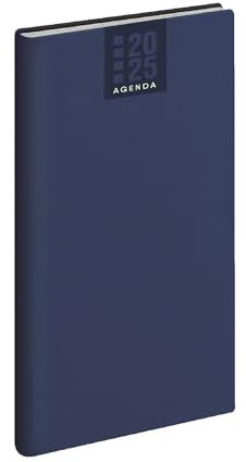 Agenda settimanale tascabile 2026 termovirante 9x15cm con tasca