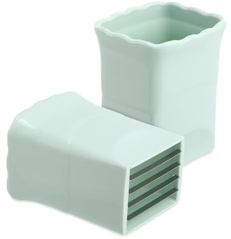 ABOOFAN Affettatrice per Fagioli 2 Pezzi in Acciaio Inox Neve Fagiolo Verde Fagiolo Francese Taglierina per Fagioli Stringer Trituratore di Fagioli Verdura Vegetariano Chopper Utensile da