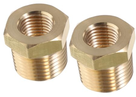 GALPADA 2 pezzi Adattatori per Raccordi Tubo Giardino Maschio X Femmina Npt Connettori Rapidi per Irrigazione Lavaggio Auto e Riscaldamento Acqua Facili da Installare e Resistenti