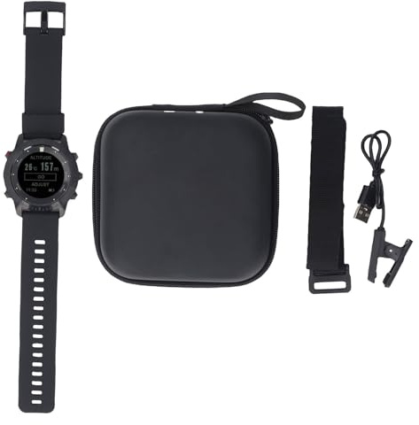 Gavigain Reloj de Buceo con Computadora 100 m de Profundidad Seguimiento de Actividad Buceo para Buceadores Negro