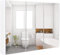 GOPLUS Spiegelschrank mit 3 Türen, Badezimmerschrank mit Spiegel, Hängeschrank mit verstellbaren Ebenen, Wandschrank Bad für Badezimmer, 65 x 11 x 90 cm
