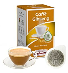 Café GINSENG (54 Dosettes) ESE 44mm - (La Capsuleria)