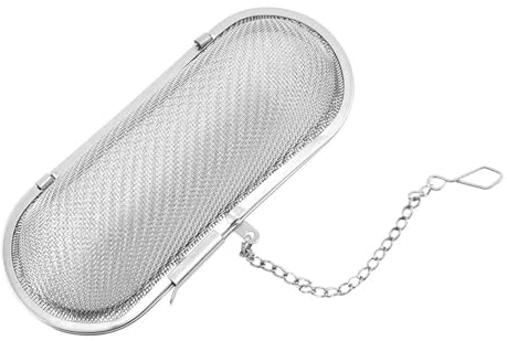 Boule à Epices Ovale, Acier Inoxydable,Passoire à Thé,Infuseur Inoxydable Accessoires Pour d'assaisonnement