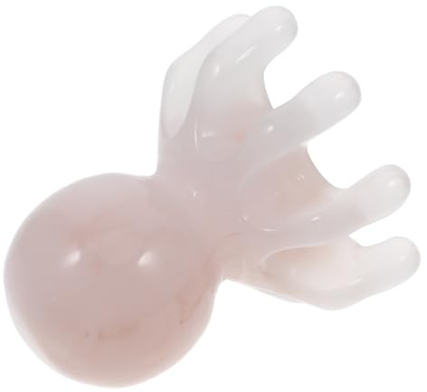 Beaupretty hårbottenskrapa tillverkad av harts bärbar bläckfisk massage kam för hårbottenmassage och hårstimulering Gua sha hårkam för att lindra huvudtrötthet för hemmet salong och på vägen
