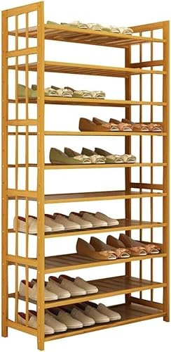 POLGDW 5 Tier/10 Tier Shoe Rack Organiser Hanging Closet Home Shoe Rack Organiser Book Planter Shoe Organiser Hanging Closet (Size : L)